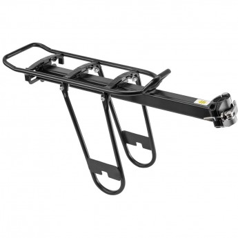 Багажник STELS 20"-28" BLF-H3 быстросъёмный чёрный