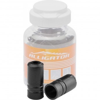 Наконечник LY-HPP01 оболочка троса переключателя скоростей, 4х12,2мм, пластиковый, банка 150 шт