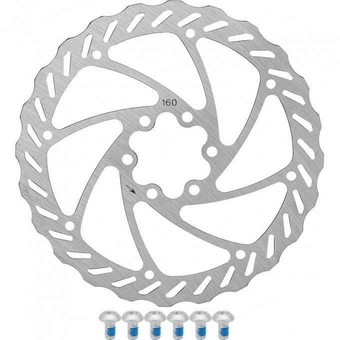 Ротор MK06 дискового тормоза 160 мм 510221