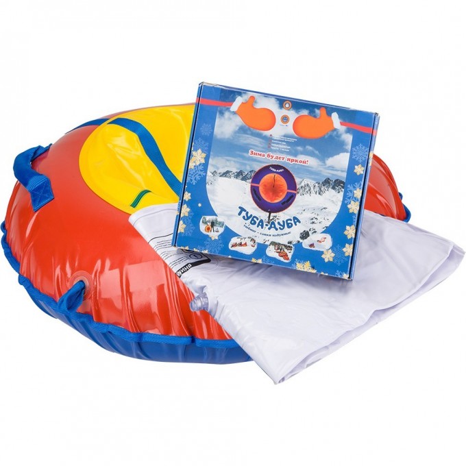Санки надувные "Туба-Дуба Т-80" комплект в коробке с белой камерой ПВХ 710140