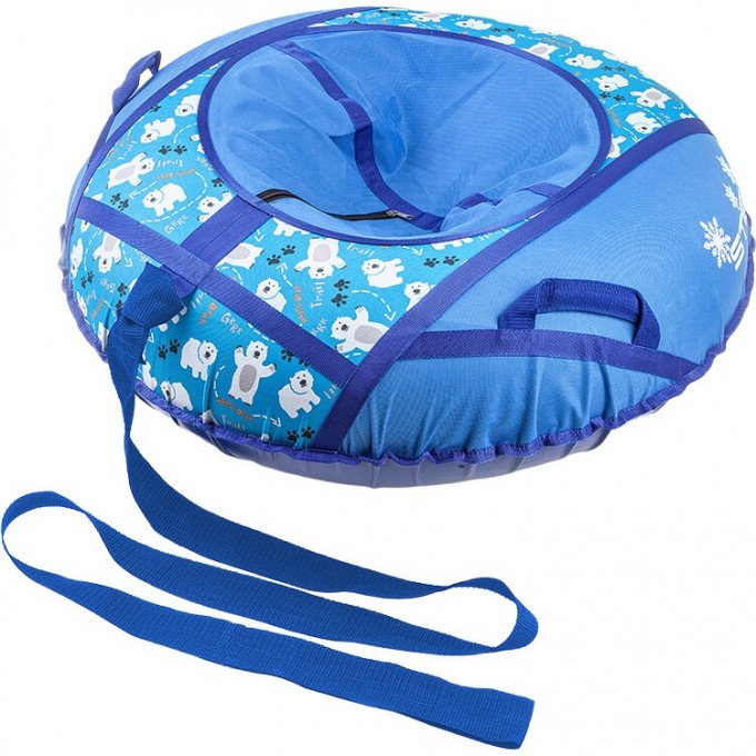 Санки надувные STELS D110см, синие 710056