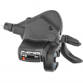 Шифтер/манетка правый Microshift TS39-8R, с тросом 2050 мм