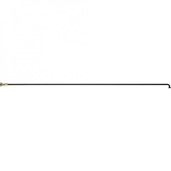 Спица с латунным ниппелем 264 мм, стальная черная 490030