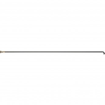 Спица с латунным ниппелем 268 мм, стальная черная