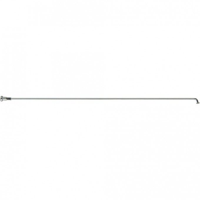Спица с ниппелем 185 мм, стальная хромированная 490007
