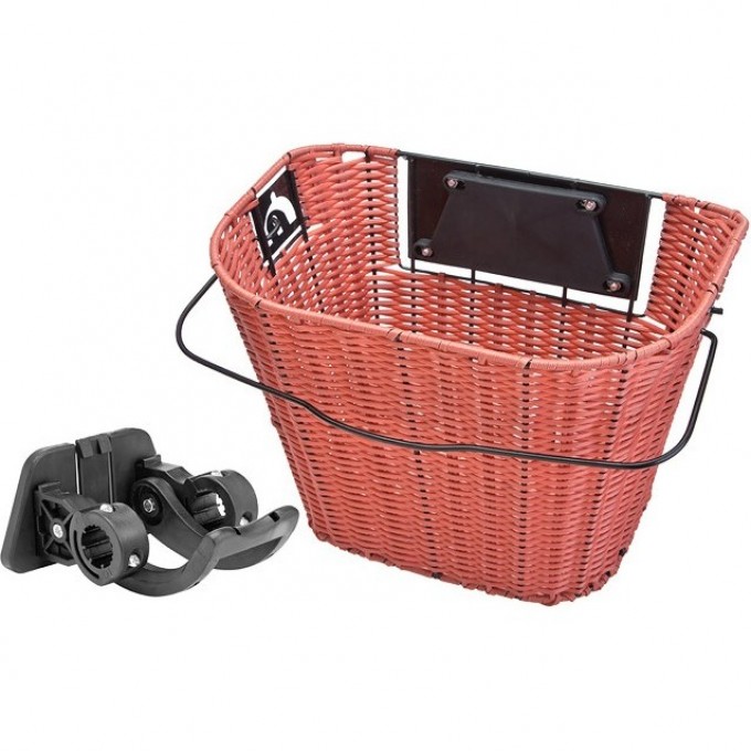Велокорзина передняя STELS JL-084 коричневая 270062