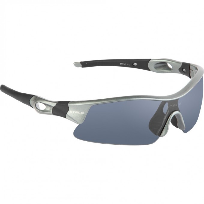 Велоочки STELS 7579G серый металлик 700010