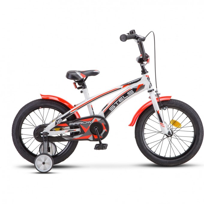 Велосипед STELS 16" Arrow V020 (LU085302) белый/красный, с рамой 8,5" 2008280985763