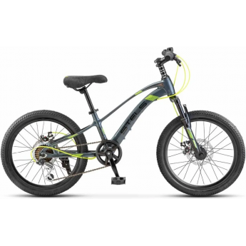 Велосипед STELS LEADER-230 MD 20" Z010 (JU135282) серый/черный