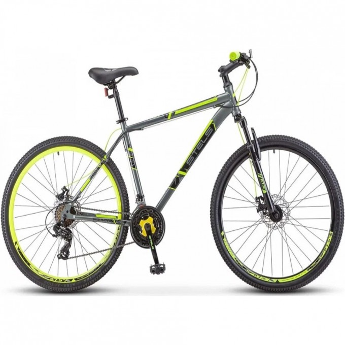 Велосипед STELS Navigator 900 V F020 серый/жёлтый 29Ø (LU096010), рама 17.5" KUBC0067422021JU0000334