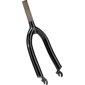 Вилка 14" шток 1" чёрная