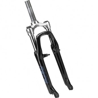 Вилка 24" 1"1/8x123мм SF12-XCT JR SR Suntou чёрная (NAV.420)