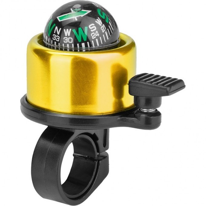 Звонок 14A-02 "Компас" чёрно-золотистый 210101